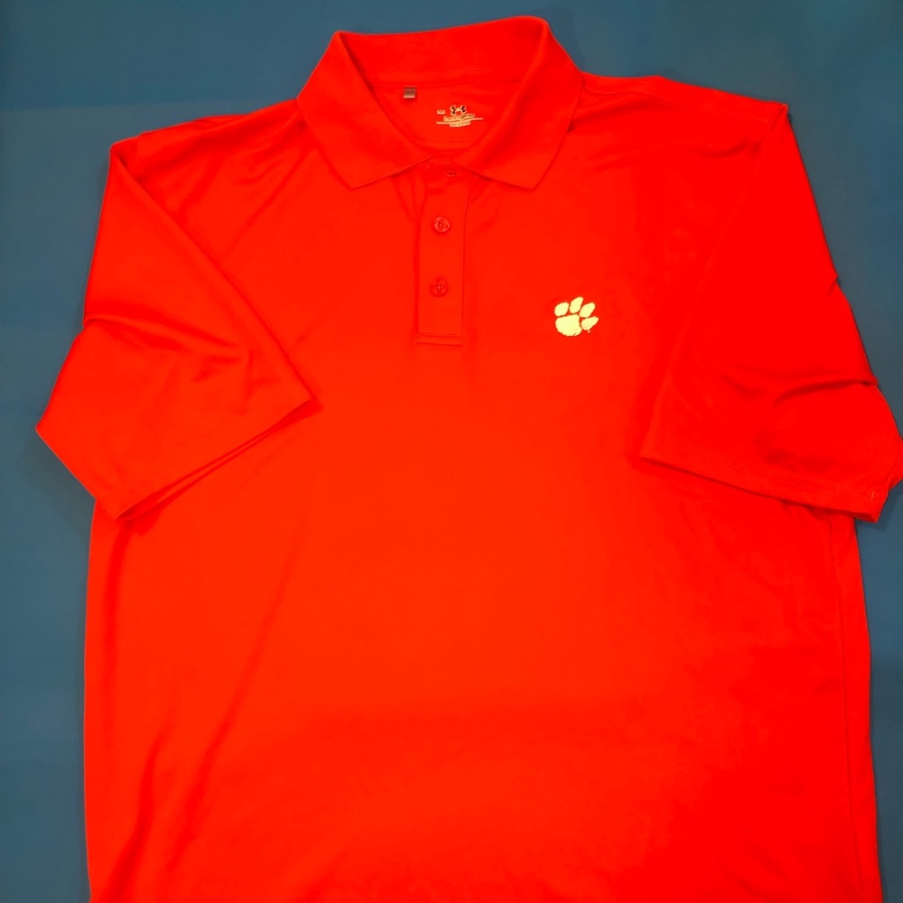 Clemson tigers under armor polo